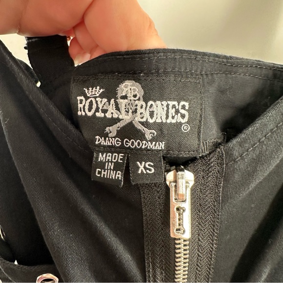 Royal Bones By Tripp Black Bondage Dress - Picture 12 of 12